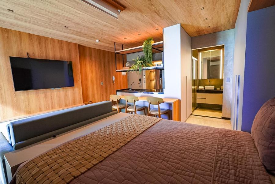 STUDIO NO EDIFÍCIO NEW TIME